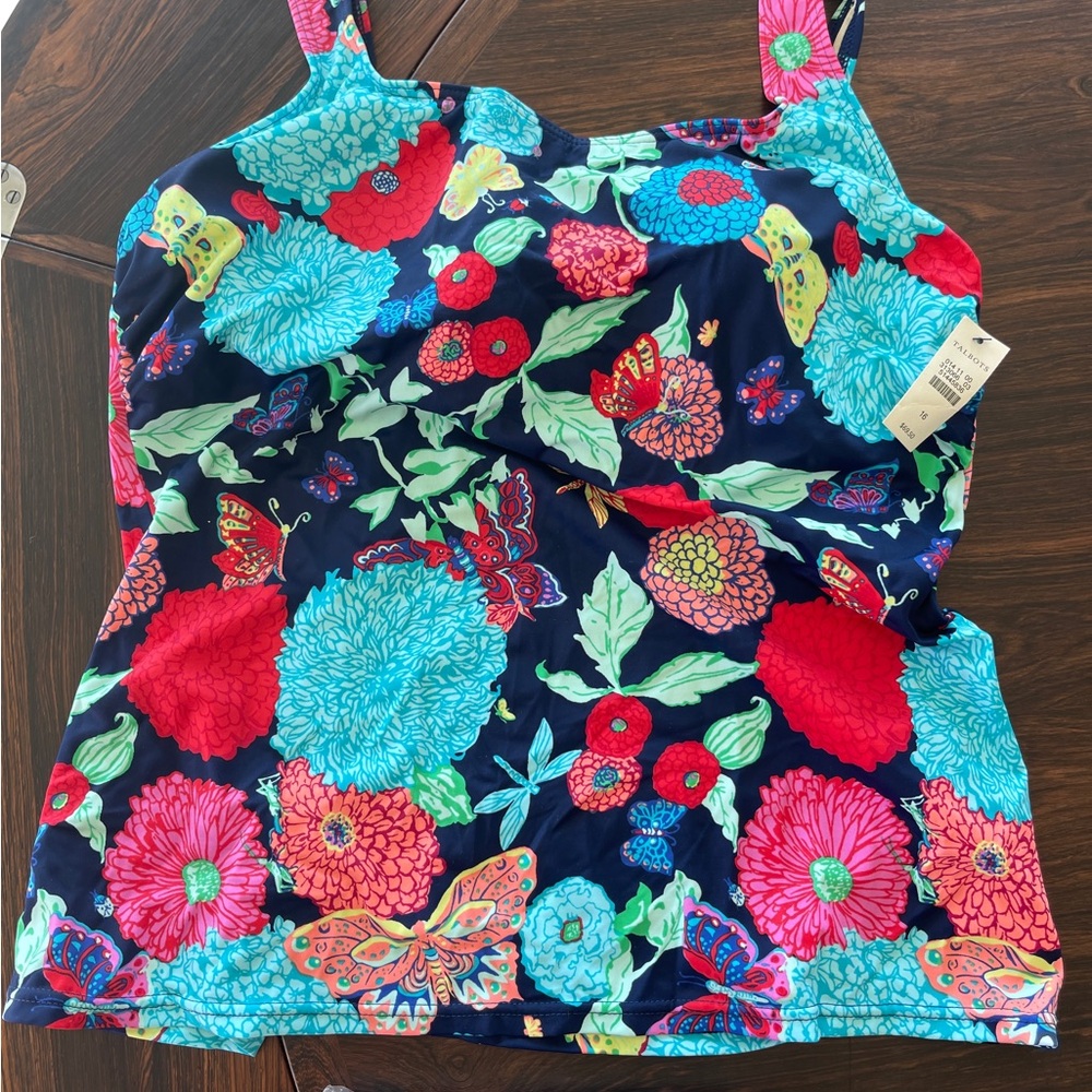 Talbots tankini and brief bottoms